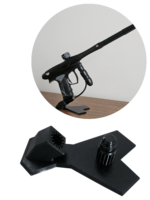 Stojak do markera paintball z adapterem ASA