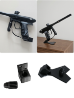 Zestaw paintball: uchwyt ścienny + stojak z adapterem ASA