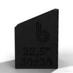 Szablon wzornik do profili 30x30 – cięcie pod kątem 22,5° – ramy ośmiokątne – zdjęcie 2
