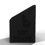 Szablon wzornik do profili 30x30 – cięcie pod kątem 30° – ramy sześciokątne – zdjęcie 2