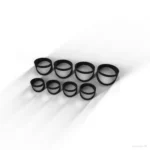 Szablony do docinania otuliny 20 mm – zestaw 8 szt. 15/20–54/20 – zdjęcie 3