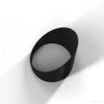 Opaska do cięcia rury 4" Ø114,3 mm pod kątem 45° – kolano z rur – zdjęcie 3