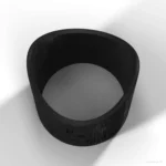 Szablon traserski do rury 1 1/2" Ø48,3 mm – rybi pysk 90° – wzornik – zdjęcie 3