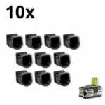Uchwyt na baterie Ryobi ONE+ 18V – 10 szt.