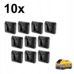 Uchwyt na baterie Dewalt XR 18V 54V – 10 szt.