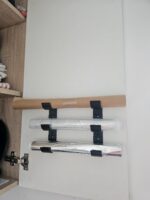 Uchwyt na folię spożywczą i papier do pieczenia bez wiercenia – zestaw 2 szt.