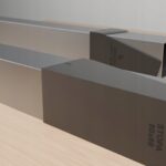 Zestaw 3 szablonów do nóg stołu pająk 320x95x69 – profil 80x80