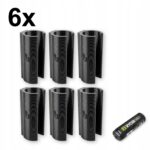 Uchwyt na baterie Ryobi USB Lithium – 6 szt.