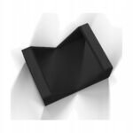 Wzornik gięcia V profilu 80x40 mm – V po boku 40 – szablon do trasowania