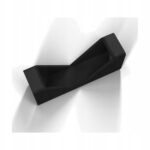 Wzornik gięcia V profilu 25x40 mm – V po boku 40 – szablon do trasowania