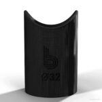 Szablon traserski do rury Ø32 mm – rybi pysk 90° – wzornik