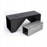 Wzornik gięcia V profilu 40x40 mm – szablon do trasowania