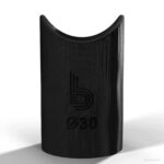 Szablon traserski do rury Ø30 mm – rybi pysk 90° – wzornik