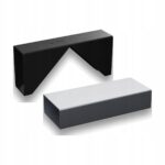 Wzornik gięcia V profilu 40x80 mm – V po boku 80 – szablon do trasowania