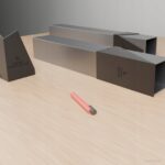 Zestaw 3 szablonów do nóg stołu pająk 160x70x72 – profil 100x100