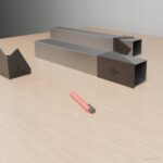 Zestaw 3 szablonów do nóg stołu pająk 120x75x72 – profil 80x80