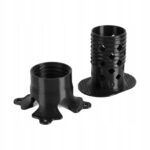 Adapter puszki do dociepleń Ø60 regulowany – styropian 140–170 mm