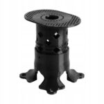 Adapter puszki do dociepleń Ø60 regulowany – styropian 140–170 mm